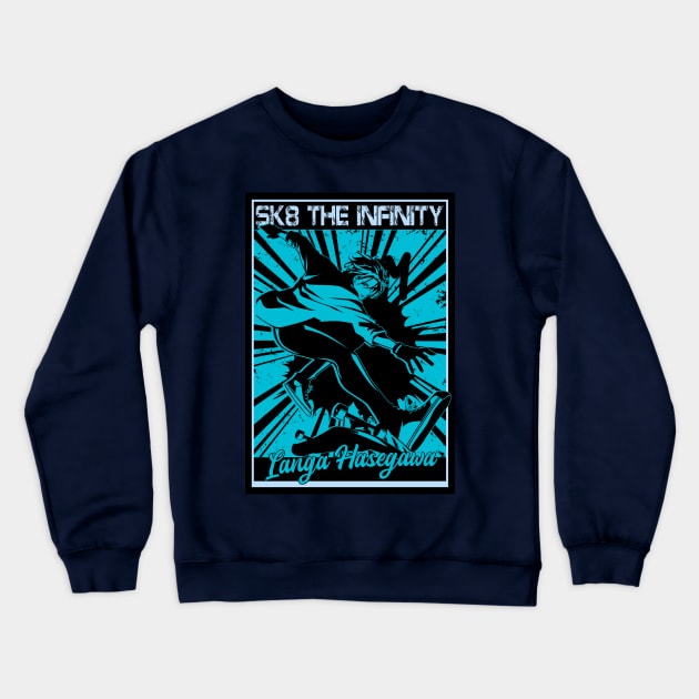 Sk8 linga infinity Crewneck Sweatshirt by NekerArt